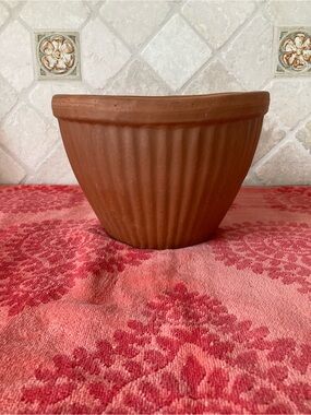 Terracotta Ribbed Wall Planter